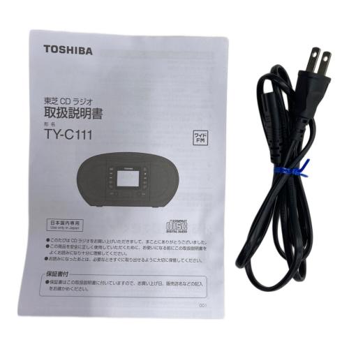 TOSHIBA (トウシバ) CDラジオ TY-C111 2022年製