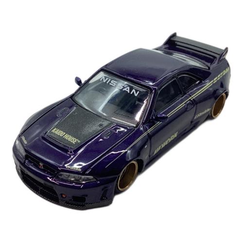 KAIDO HOUSE (カイドーハウス) ミニカー MINI GT 1/64 Nissan スカイライン GT-R R33 Works V1 (右ハンドル) [KHMG072]