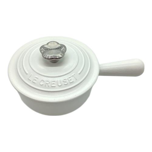 LE CREUSET (ルクルーゼ) 片手鍋 ホワイト ソースパン