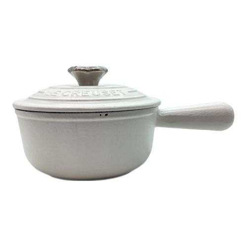 LE CREUSET (ルクルーゼ) 片手鍋 ホワイト ソースパン