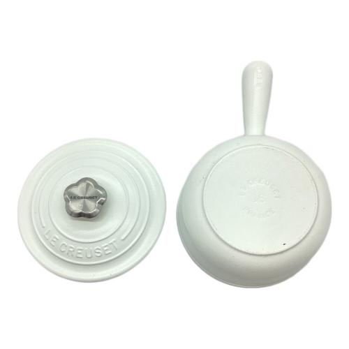 LE CREUSET (ルクルーゼ) 片手鍋 ホワイト ソースパン