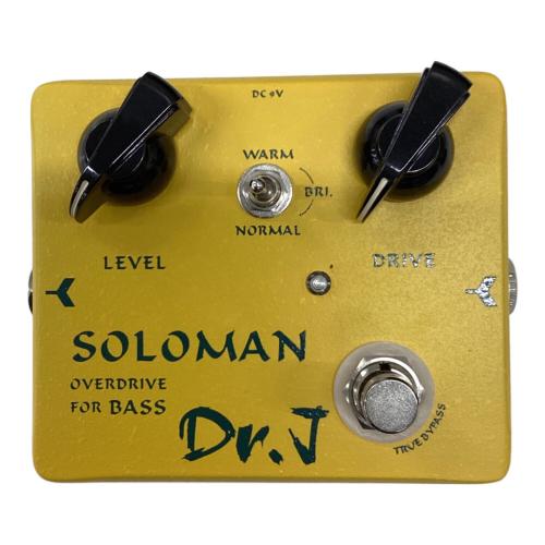 Dr.J オーバードライブ　SOLOMAN BASS OVERDRIVE JOYO エフェクター