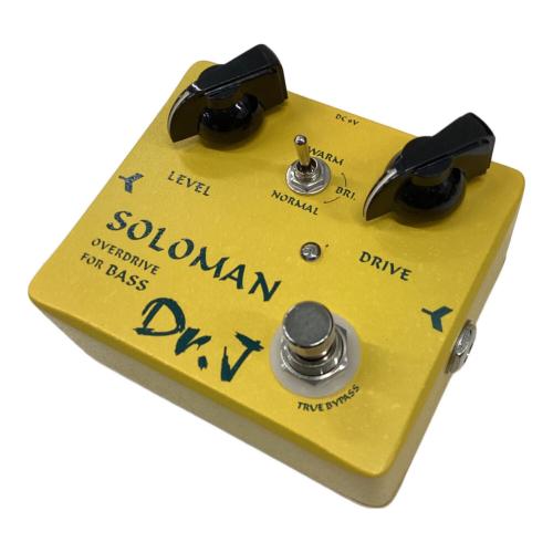 Dr.J オーバードライブ　SOLOMAN BASS OVERDRIVE JOYO エフェクター