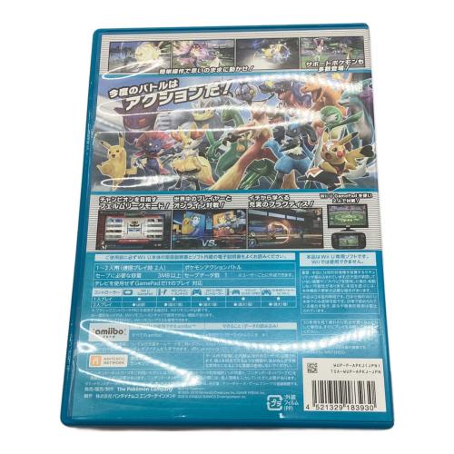 Wii U用ソフト ポッ拳 POKKEN TOURNAMENT (【初回限定特典】amiiboカード ダークミュウツー 同梱) CERO A (全年齢対象)