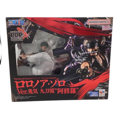 Megahouse (メガハウス) フィギュア ロロノア・ゾロ Ver. 鬼魂 九刀流 阿修羅 P.O.P ワンピース WA-MAXIMUM
