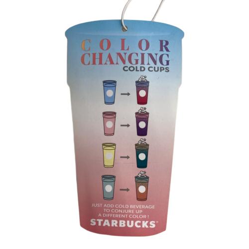 STARBUCKS COFFEE (スターバックスコーヒー) カラーチェンジングコールドカップセット