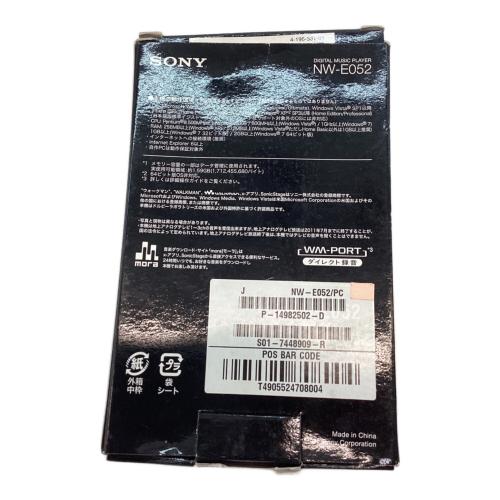 SONY (ソニー) WALKMAN ピンク 2GB NW-E052 ■