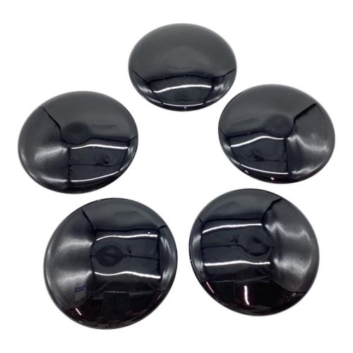 皿揃え 4.5寸 銘々皿 総溜 明月 5Pセット 漆器