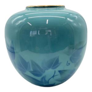 深川製磁 (フカガワセイジ) 壷 色絵彩磁