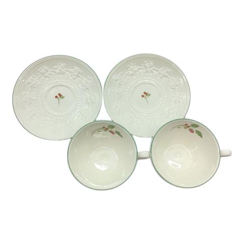 Wedgwood (ウェッジウッド) カップ&ソーサー フェスティビティー 2Pセット