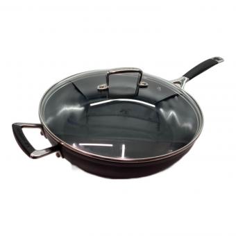 LE CREUSET (ルクルーゼ) TNSディープフライパン 30cm ブラック F13160
