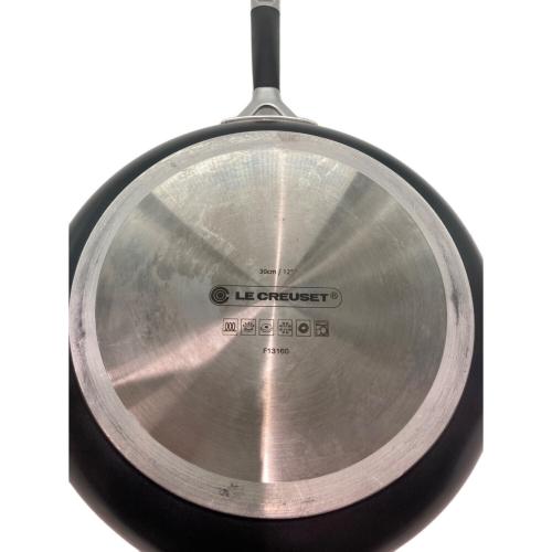 LE CREUSET (ルクルーゼ) TNSディープフライパン 30cm ブラック F13160