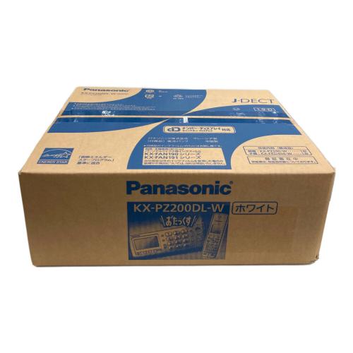 Panasonic (パナソニック) FAX付電話機 KX-PZ200DL
