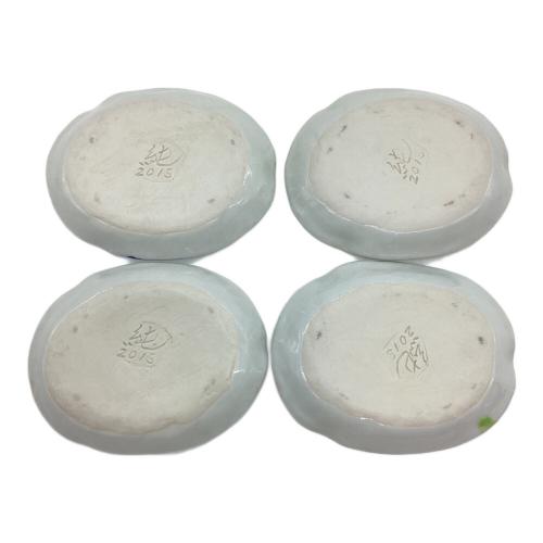 梅田純一 (ウメダジュンイチ) 小皿 2015 4Pセット