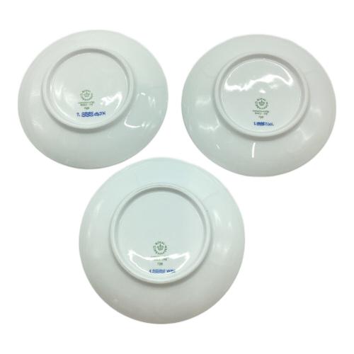 ROYAL COPENHAGEN (ロイヤル・コペンハーゲン) 小皿 ブルーフルーテッド・プレイン 3Pセット