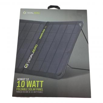 Goal Zero (ゴールゼロ) ソーラーパネル NOMAD 10