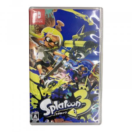 Nintendo Switch用ソフト スプラトゥーン3 CERO A (全年齢対象