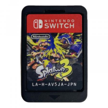 Nintendo Switch用ソフト スプラトゥーン3 CERO A (全年齢対象