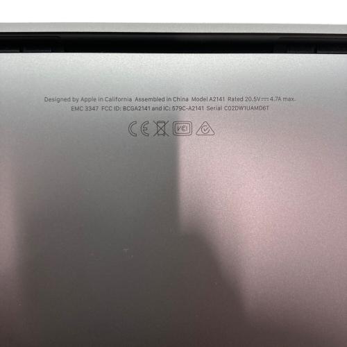 Apple (アップル) MacBook Pro 2019モデル A2141 16インチ Core i9 メモリ:32GB SSD:1TB -