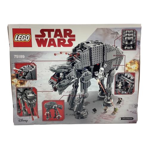 LEGO (レゴ) レゴブロック ファースト・オーダー ヘビー・アサルト・ウォーカー 75189 First Order Heavy Assault Walker 廃盤品