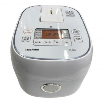 TOSHIBA (トウシバ) IH炊飯ジャー RC-5XN 2021年製 3合(0.54L)