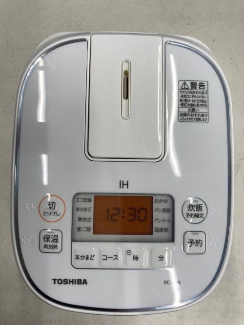 TOSHIBA (トウシバ) IH炊飯ジャー RC-5XN 2021年製 3合(0.54L)