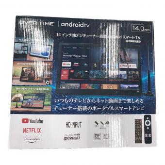 OVER TIME アンドロイドスマートTV OT-PST14TE-BK -