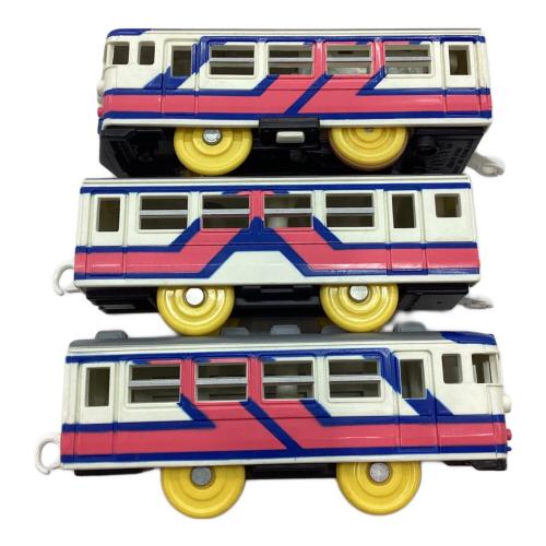TOMY (トミー) プラレール 車両セット(3両編成) 春の臨時列車 動作確認済み