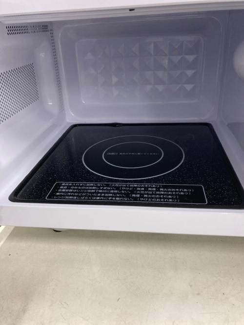 IRIS OHYAMA (アイリスオーヤマ) 電子レンジ KMB-F186-W 2023年製 650W 庫内フラット 50Hz／60Hz