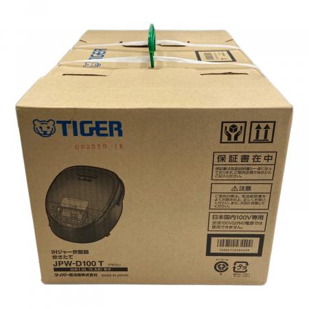 Tiger (タイガー) 炊飯器 JPW-D100T 5.5合(1.0L) 程度S(未使用品) 未