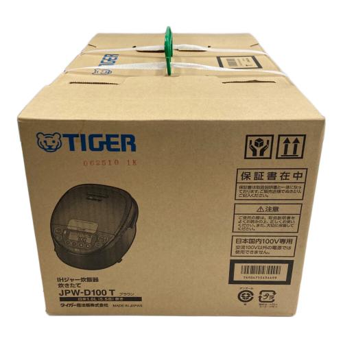 Tiger (タイガー) 炊飯器 JPW-D100T 5.5合(1.0L) 程度S(未使用品) 未使用品
