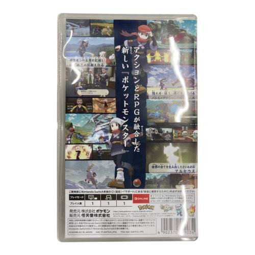 Nintendo Switch用ソフト POKEMONLEGENDSアルセウス CERO A (全年齢対象)