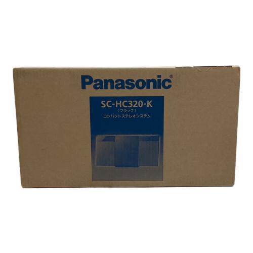 Panasonic (パナソニック) コンパクトステレオシステム SC-HC320-K 2021年3月発売モデル -
