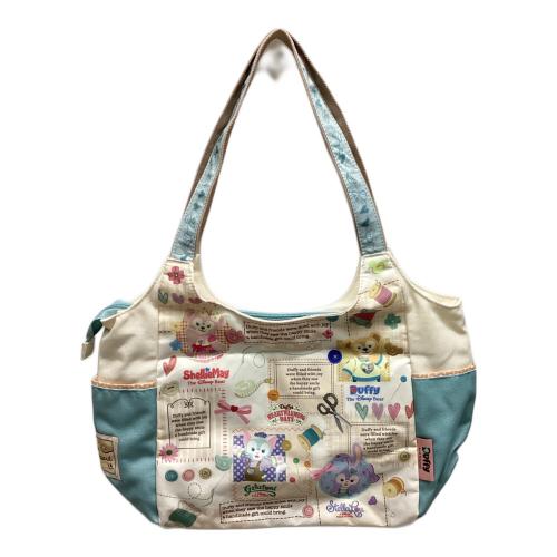 DISNEY (ディズニー) トートバッグ ホワイト×ブルー Made With Heart