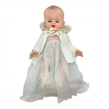 アンティーク パピエ マルシェ ドール 推定1940～1950年代