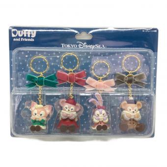 Disney RESORT (ディズニーリゾート) キーチェーン4個 ダッフィーアンドフレンズ