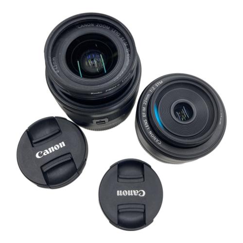 CANON (キヤノン) ミラーレス一眼カメラ ダブルレンズキット EOS Kiss M 831047000321