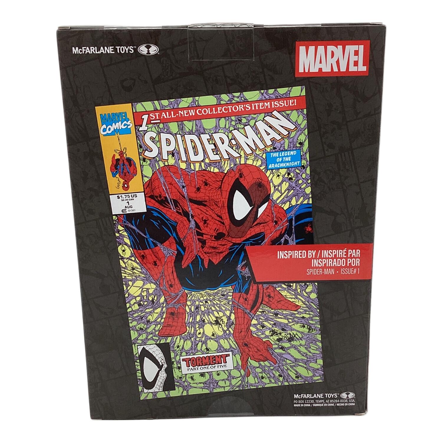 マクファーレントイズ フィギュア ブラックスーツ マーベルコミック