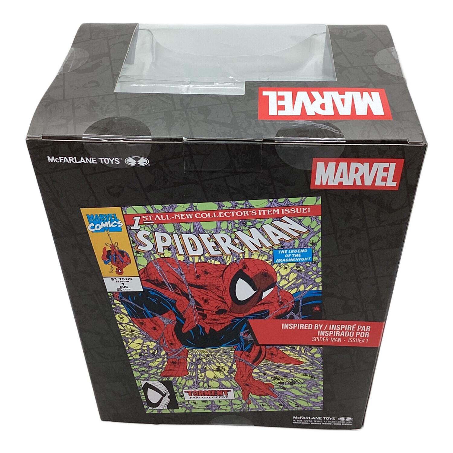 マクファーレントイズ フィギュア ブラックスーツ マーベルコミック