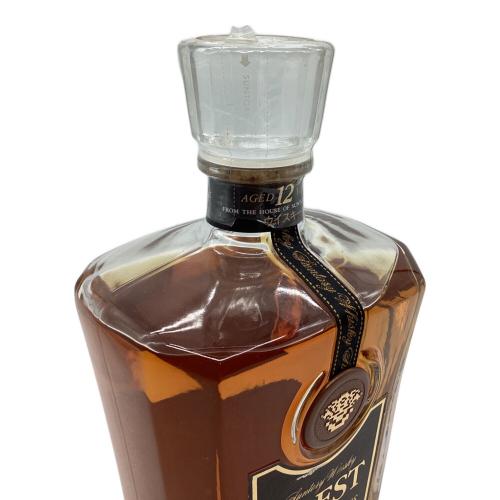 サントリー ジャパニーズウィスキー 700ml クレスト 12年 未開封