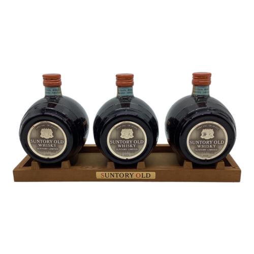 サントリー ジャパニーズウィスキー 700ml×3 オールド 未開封