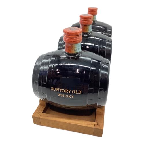 サントリー ジャパニーズウィスキー 700ml×3 オールド 未開封