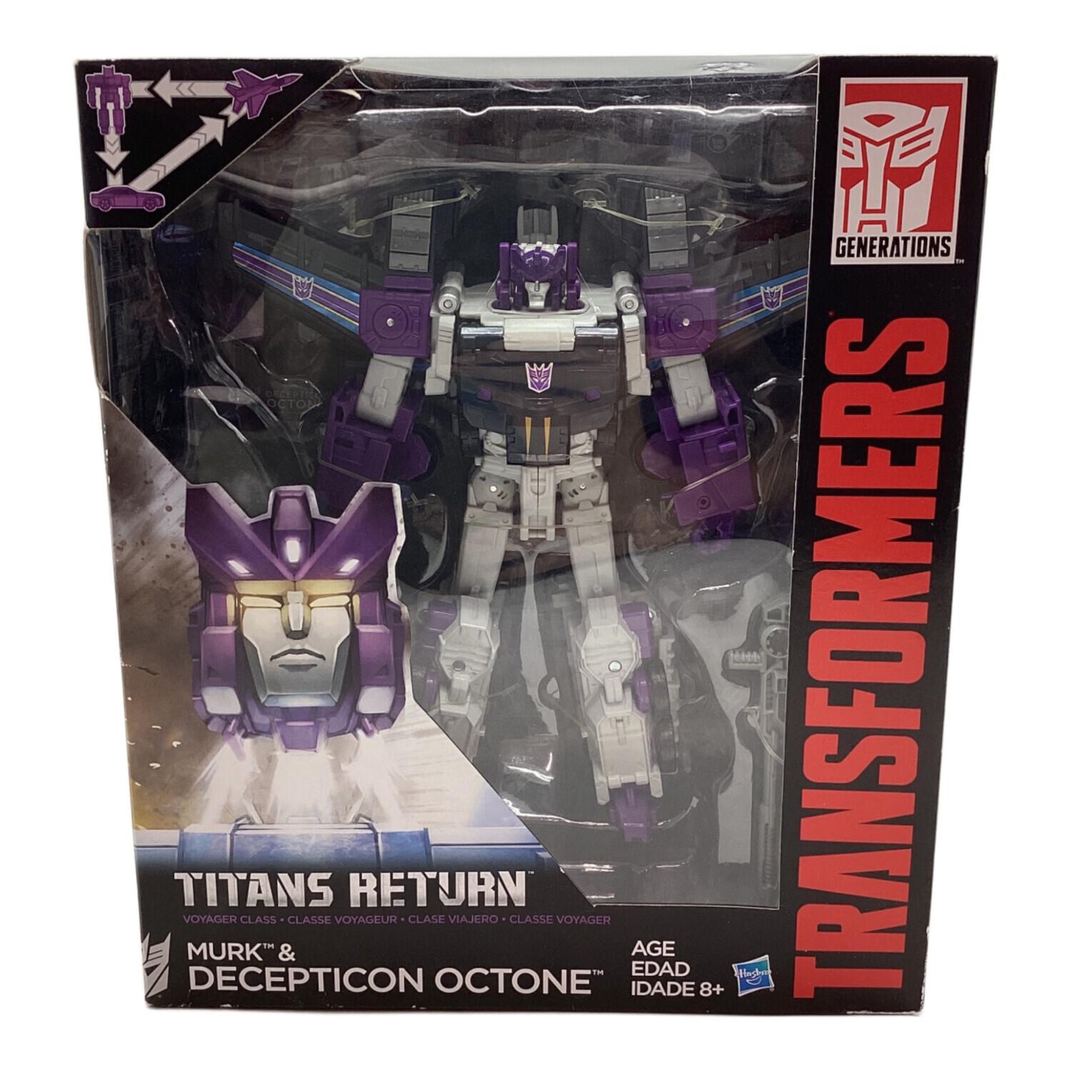 Hasbro (ハズブロ) フィギュア トランスフォーマー MURK&DECEPTOCON