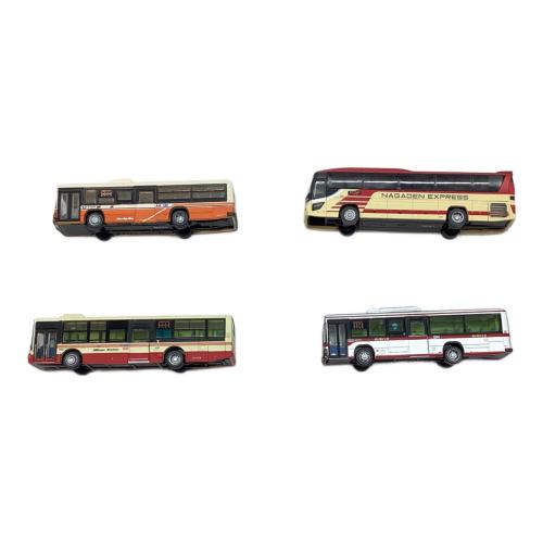 TOMYTEC (トミーテック) Nゲージスケール 4車両セット バスコレクション 長電バス 長野-東京線2台 エルガ東武バス JB088日本交通
