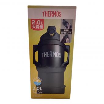 THERMOS (サーモス) 水筒 ブラック 真空断熱スポーツジャグ 2L FJQ-2000