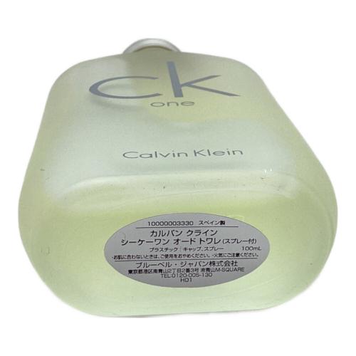 Calvin Klein (カルバンクライン) オードトワレ シーケーワン 100ml 残量80%-99% 未使用品
