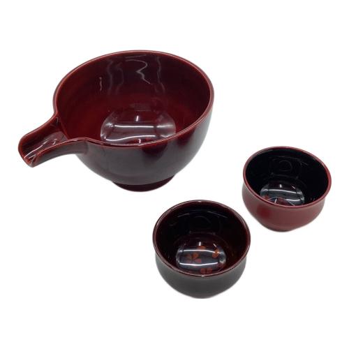 越前塗 (エチゼンヌリ) 酒器揃 3Pセット