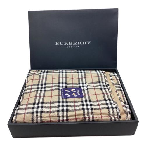 BURBERRY LONDON (バーバリーロンドン) 羽毛膝掛け ノバチェック