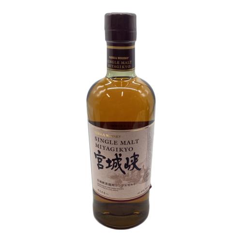 ニッカ シングルモルト宮城峡 ジャパニーズウィスキー 700ml 未開封