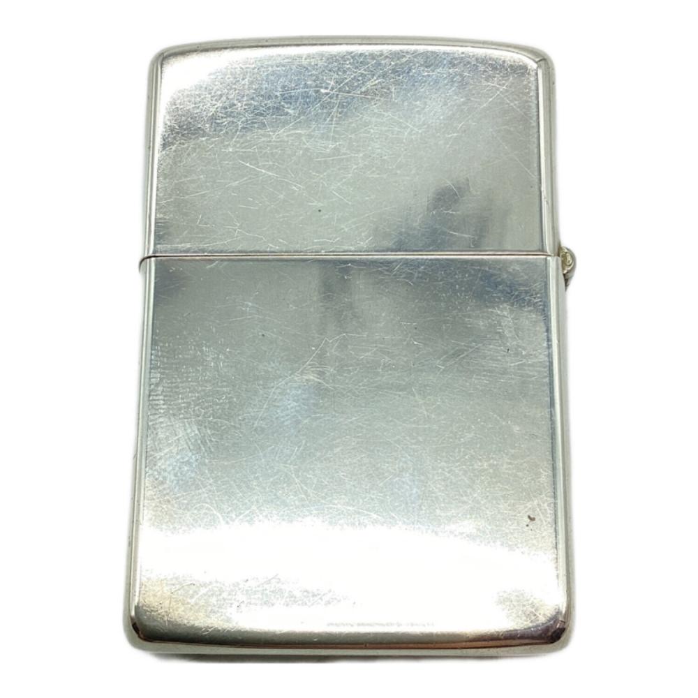 ZIPPO 筆記体ロゴ刻印 スターリングシルバー(SILVER925